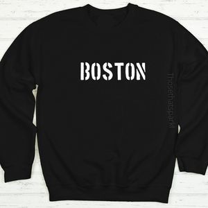 Boston oversized Sweatshirt